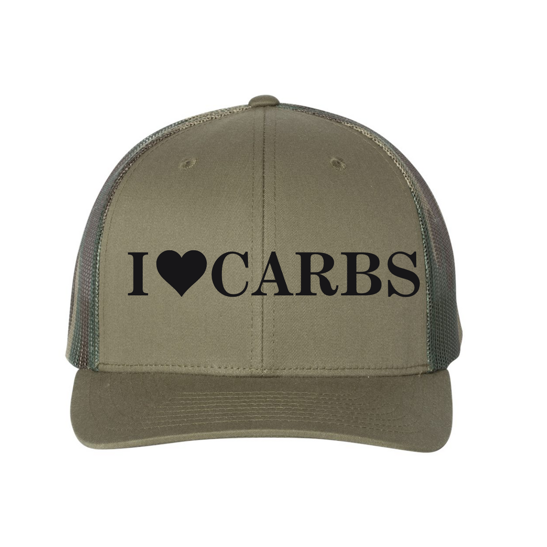 I Heart Carbs Hat