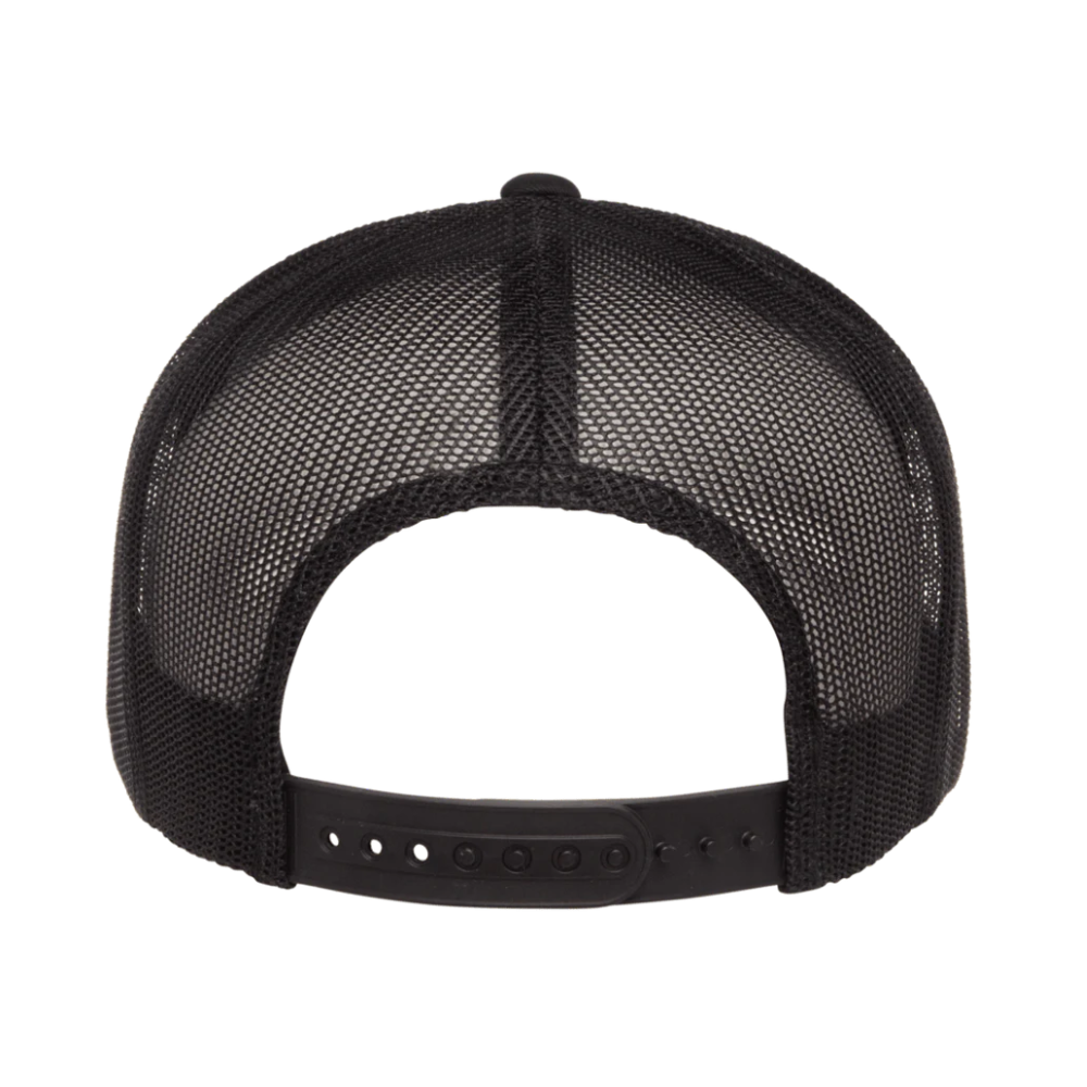 Performance Labz Mesh Snap Back Trucker Hat Black