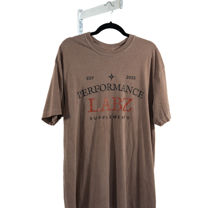 Established Graphic T-Shirt Tan